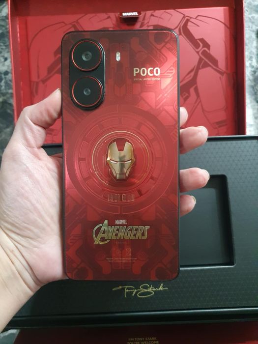 LIMITOWANA EDYCJA! POCO X7 Pro Iron Man Edition 12/512GB | Kpl. Zestaw