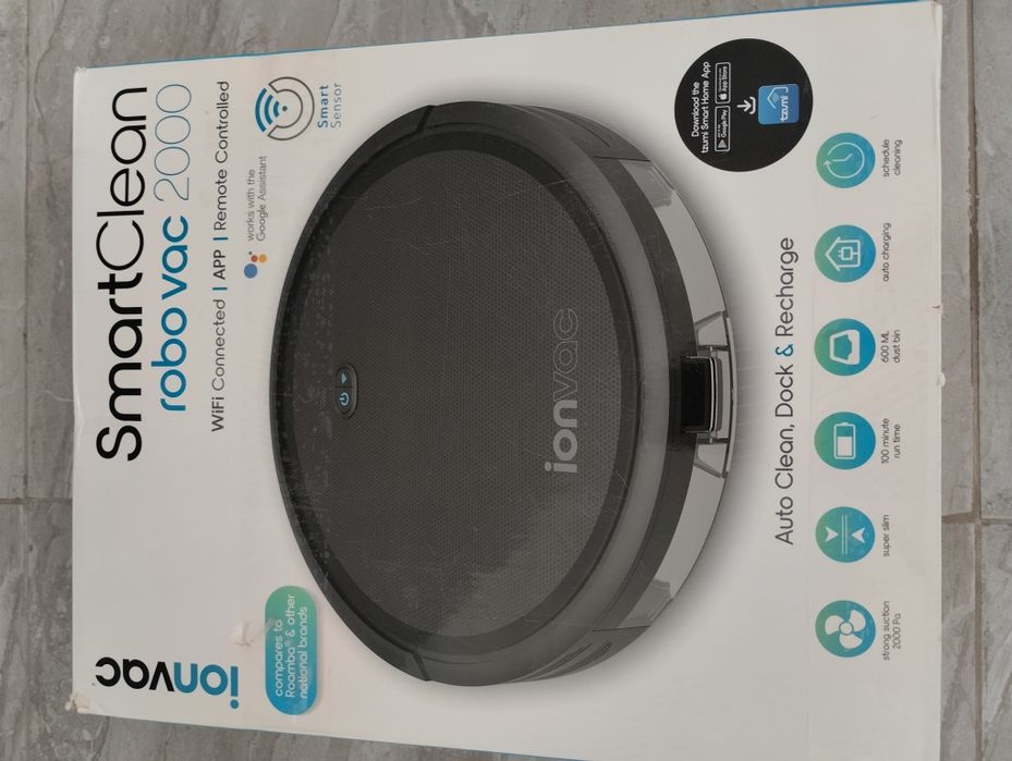 Робот пылесос Ionvac 2000 смарт пылесос