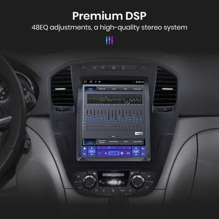 Radio dedykowane 9.7" Android Auto CarPlay Navi WiFi Opel Insignia PL