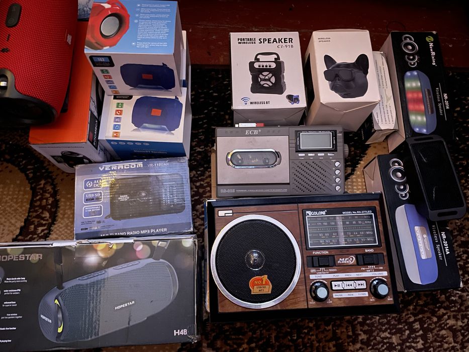 Блютуз-колонки нові T&G, JBL