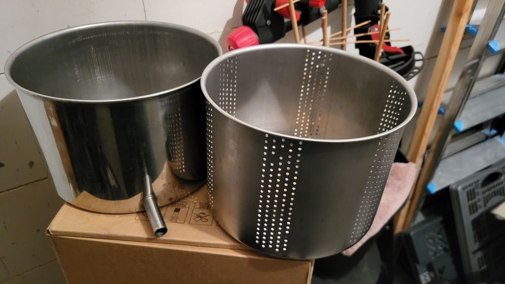 Aluminiowa włoska prasa do owoców