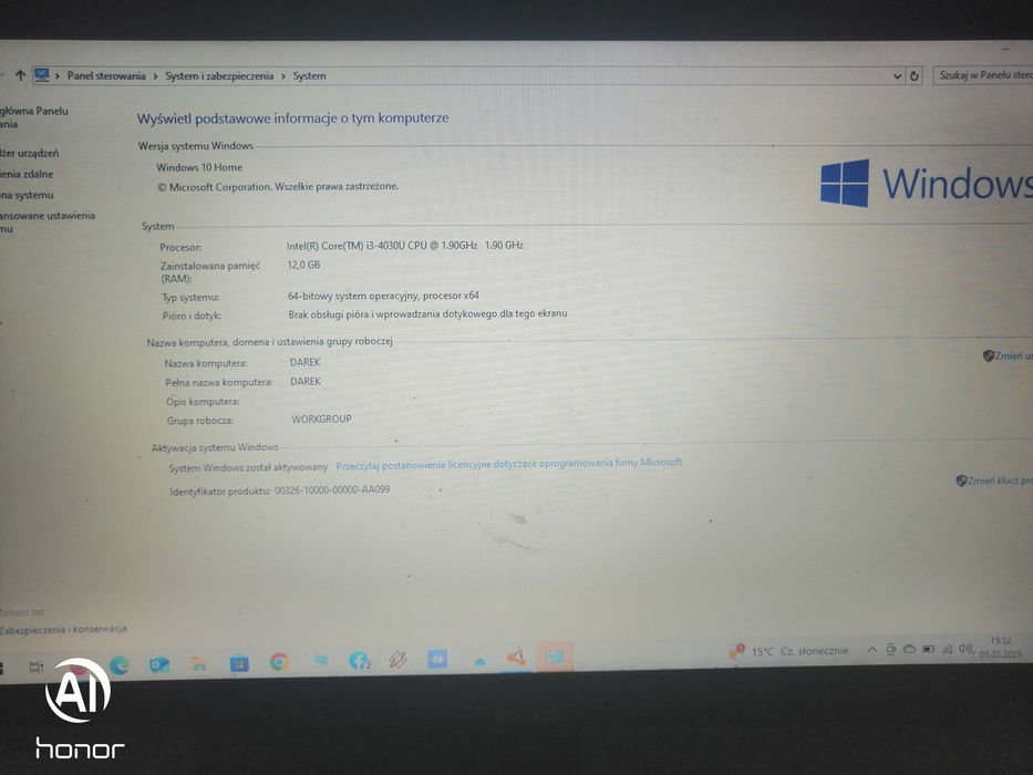 Laptop Acer Aspire E5 571