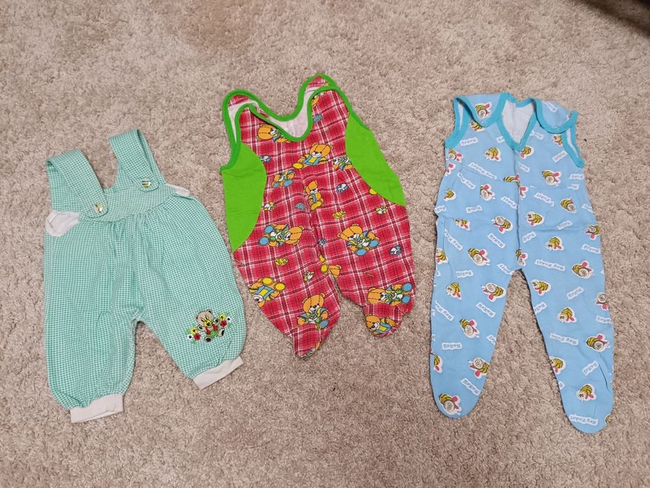 Чоловічки комбінезон для дівчинки 56-80 см