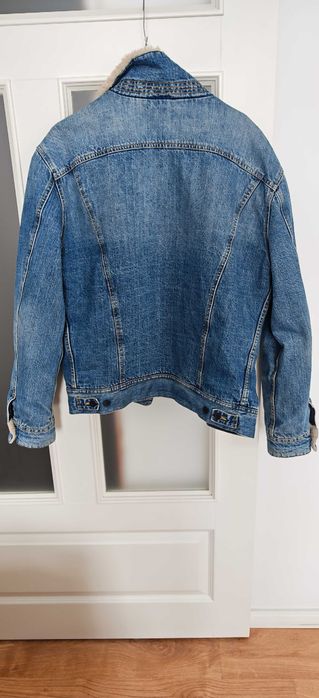 LEE Kurtka Jeans Na Futerku. M/L