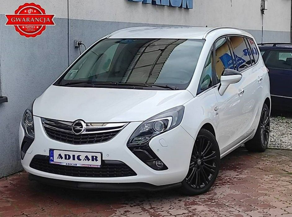 Opel Zafira 7-osobowa, Nawigacja, Ksenon, kamera, 6-biegów, pół skóra, zarejestrow