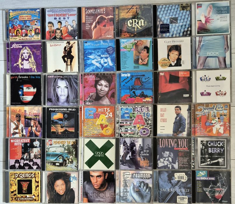 Sprzedam płyty CD, albumy na sztuki