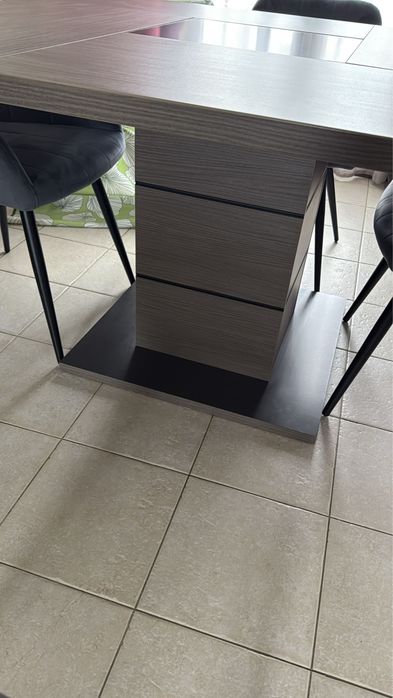 Conjunto de Mesa de Jantar + 4 Cadeiras (Conforama Boston) - Preço Negociavel