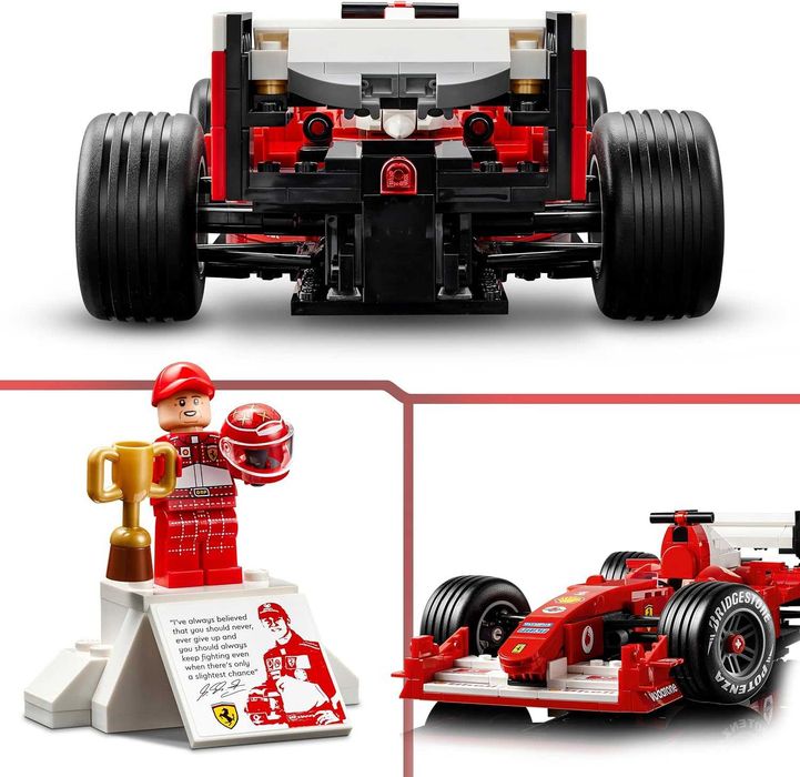 LEGO Icons Ferrari F2004 e Michael Schumacher - 11375