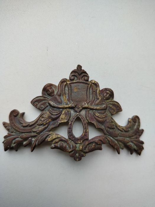 Херувимы Накладка бронза старинная