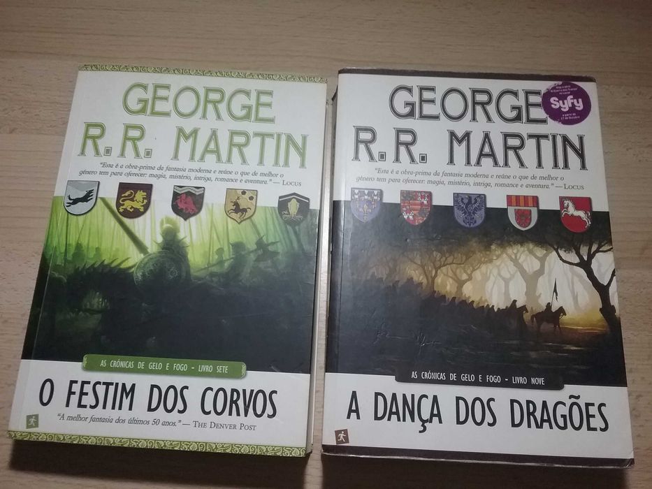 A Dança dos Dragões Crónicas de Gelo e Fogo O Festim dos Corvos