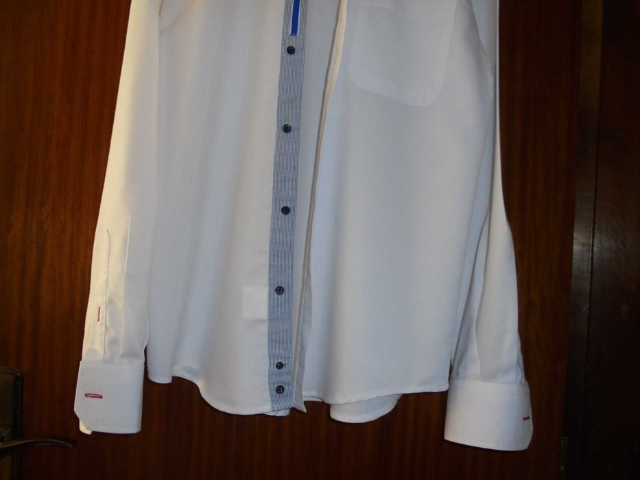 camisa de homem cor branca