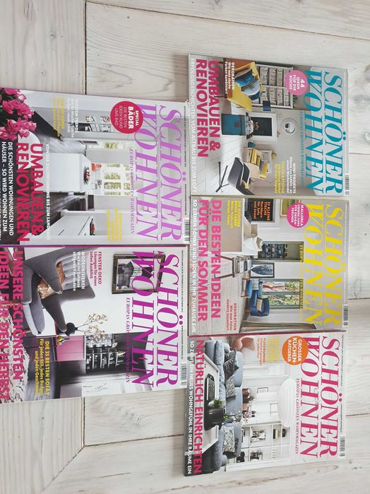 Gazeta wnętrzarska niemiecka Schoner Wohnen