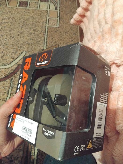 Наушники активні Walker's Razor slim electronic