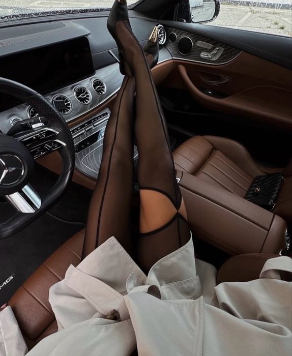 Лосини колготи сітка міцна чорні капронові штрипки дірка