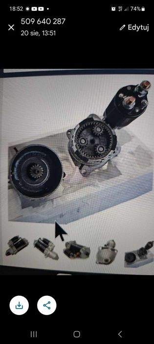 C-385, Ursus 912, Rozrusznik planetarny