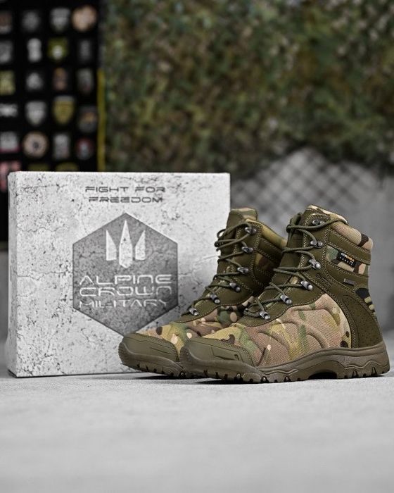 Тактические берцы ALPINE CROWN MILITARY PHANTOM Multicam