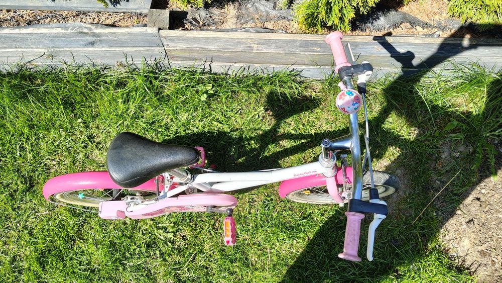 Rower dla dziewczynki dziewczęcy 16 cali BTWIN