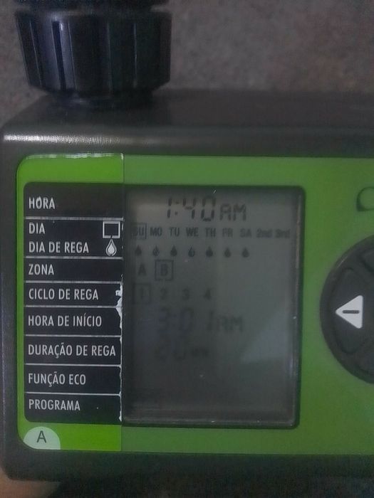 Relógio de rega .