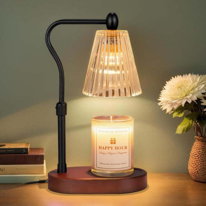 Loowoko Lampa Podgrzewacz do Świec z Timerem i Ściemniaczem