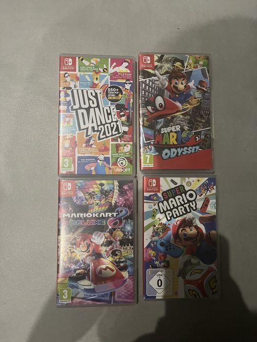 Gry Nintendo swich super mario party, just dane
