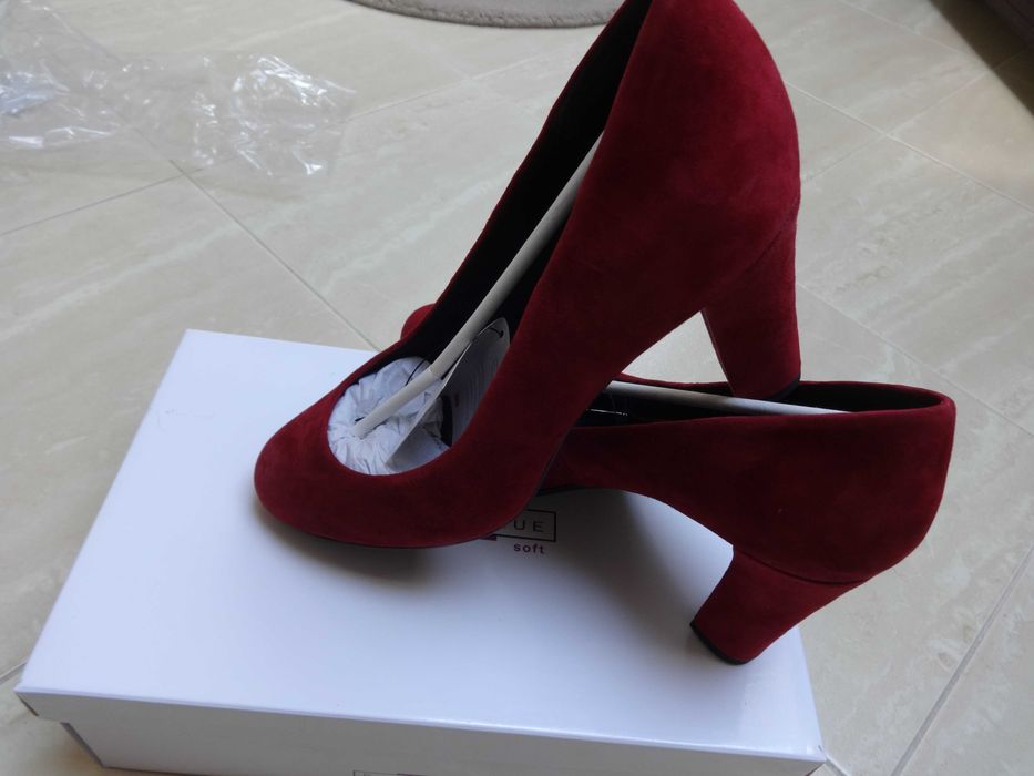 Czółenka 5th Avenue z naturalnej skóry model soft.