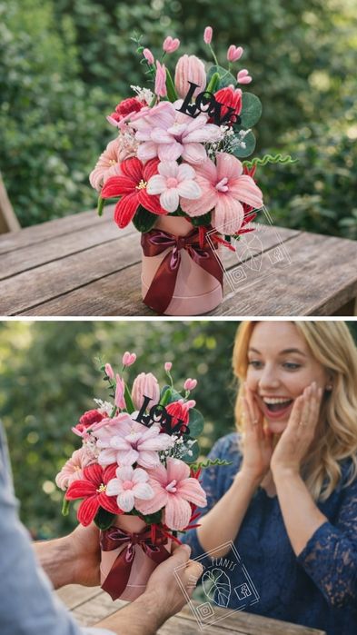 Box duży, prezent , urodziny, handmade