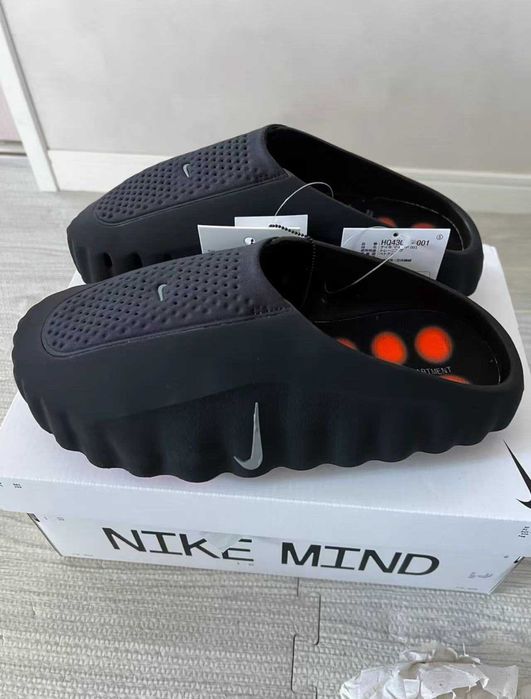 Nike Mind 001 Czarne buty sportowe do użytku na zewnątrz R.40