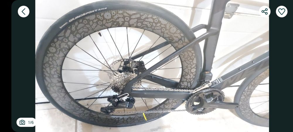 Rodas de carbono disco Mavic Cosmic Edição especial novas !!