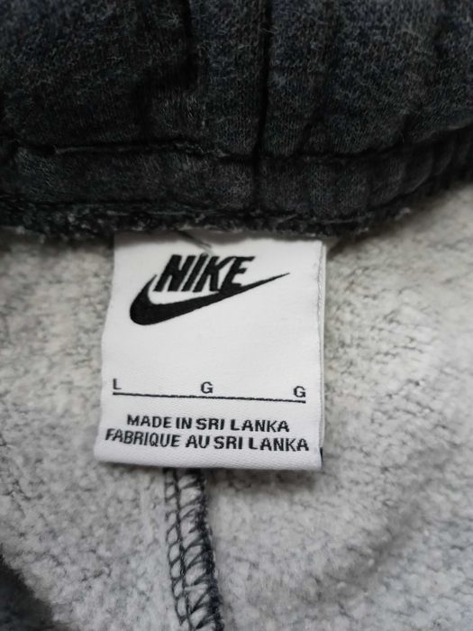 Szare męskie dresy Nike - L