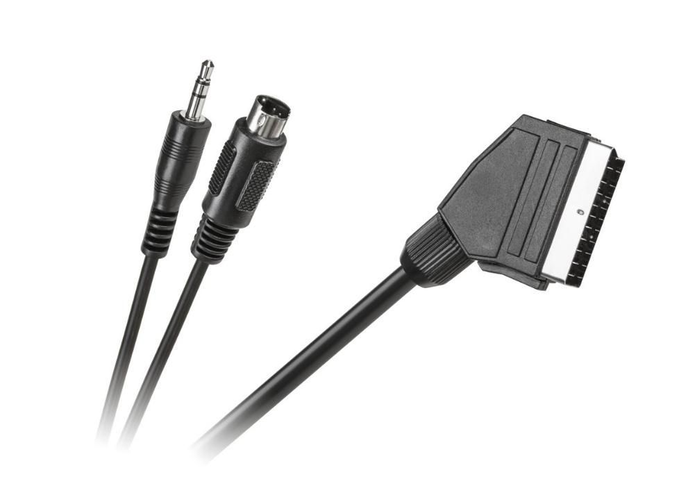 Kabel EURO-SVHS + JACK 3.5 5m