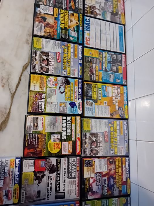 Conjunto de 17 DVDs Informática64740868657155122