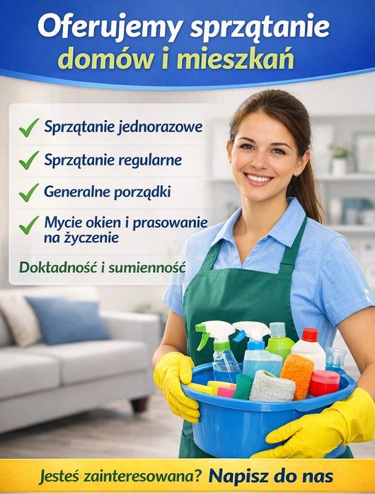 Pomoc domowa sprzątanie