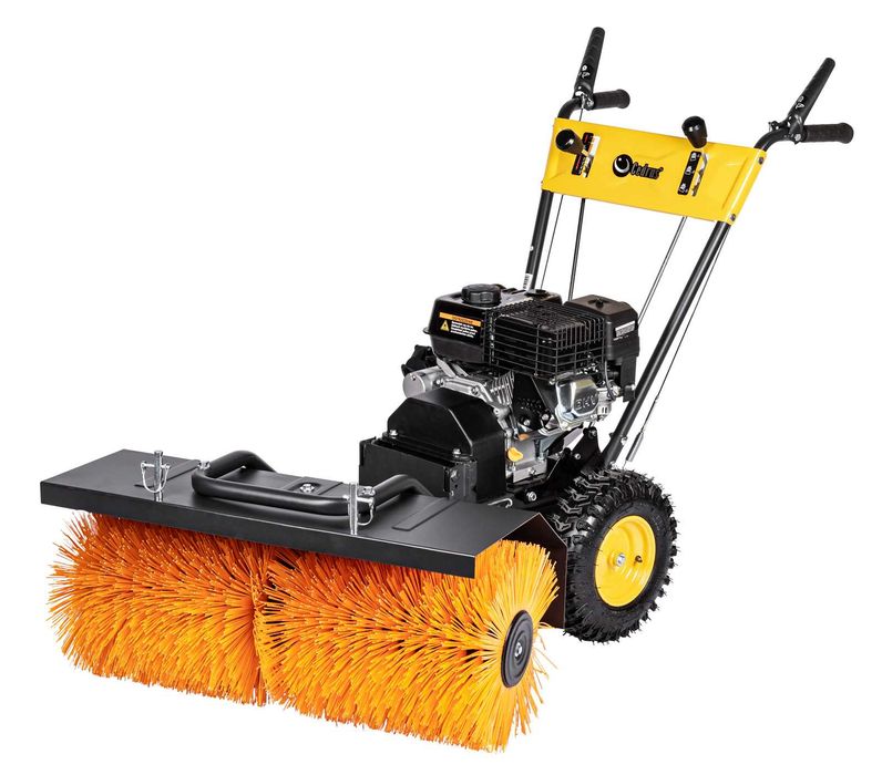 Zamiatarka spalinowa 80 cm + pojemnik na odpady - Wynajem