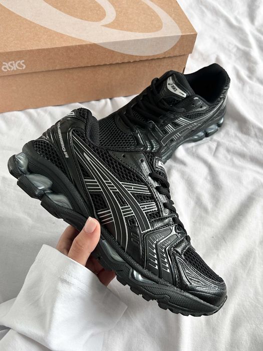 ‼️НОВІ Кросівки ASICS Gel-Kayano 14 Black Pure Silver
