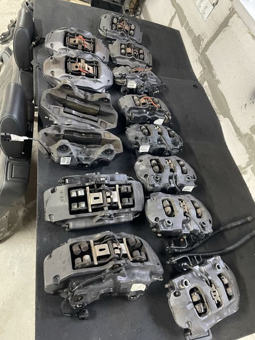 Суппорта передние задние Brembo Audi Q7 Touareg