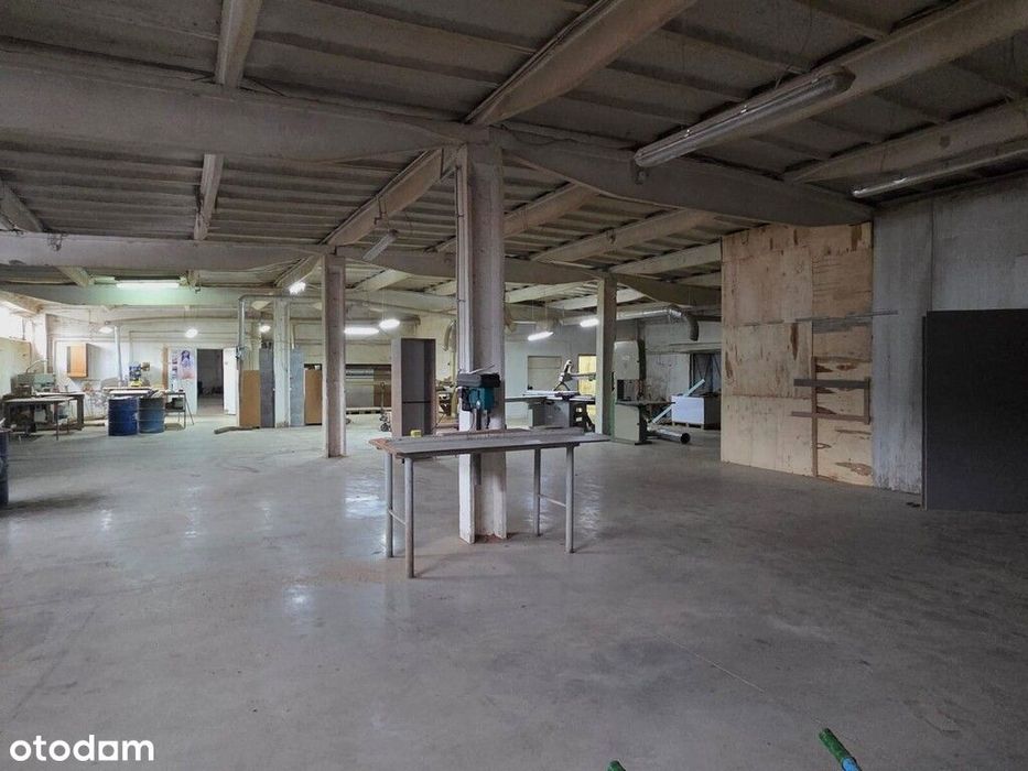 Hala produkcyjna 1700 m2 / działka 4488 m2