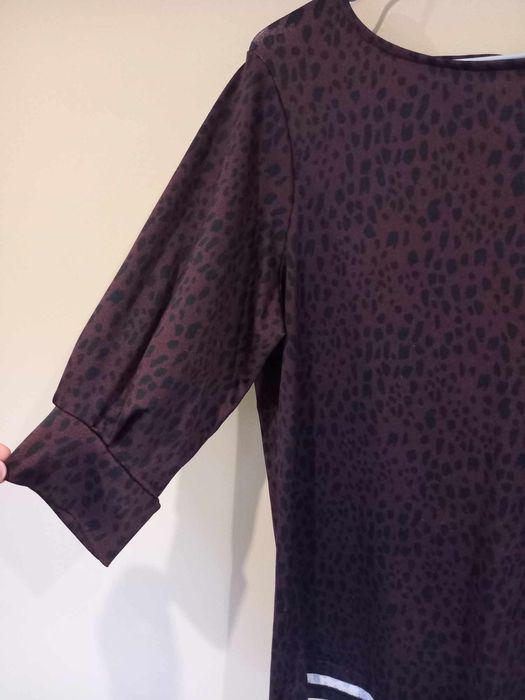 Bluzka damska M bordowa