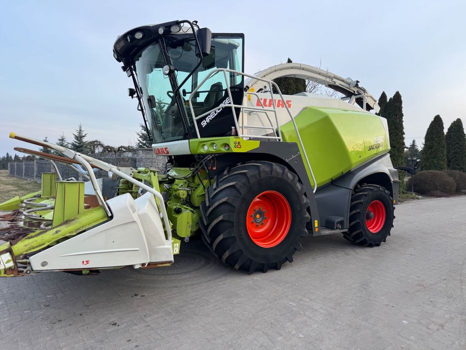 Sieczkarnia claas Jaguar 850