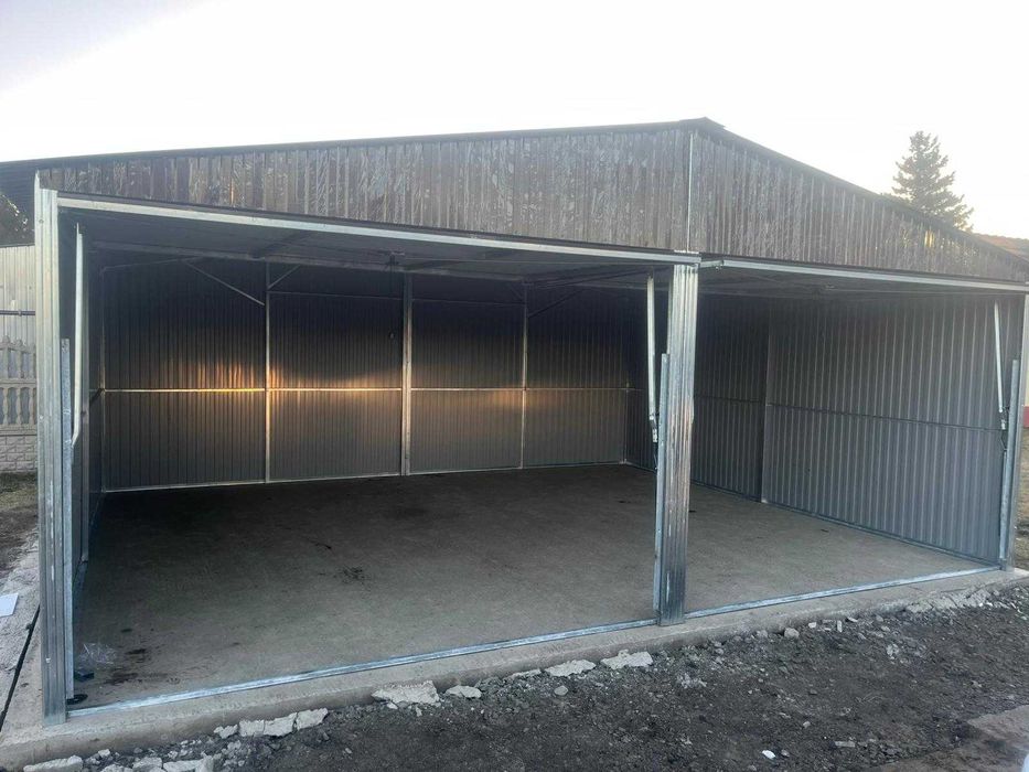 Garaż blaszany 6x5! Magazyn! Producent Hala Garaż blaszak 6x6 6x8 5x7