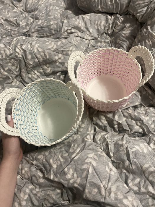 Кошики рожевий/блакитний