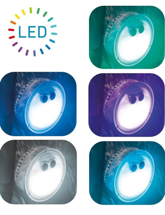 Lâmpada elétrica para Spa de Bolhas - 5 cores