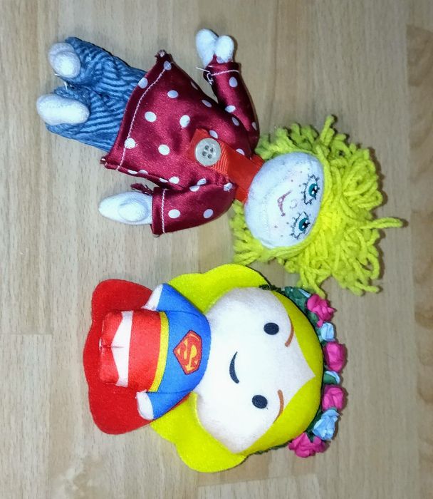 Игрушки. Хенд - мейд. 70 гривен за две штуки.