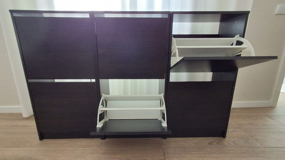 Sapateira IKEA BISSA - 3 unidades