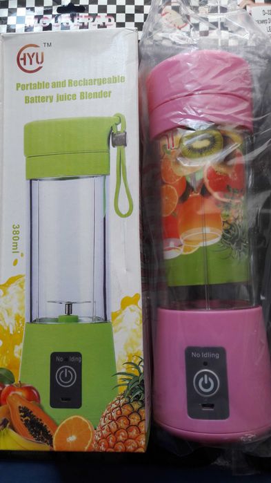 Портативный блендер SmartJuiceCupFruits заряжается от USB Новый!