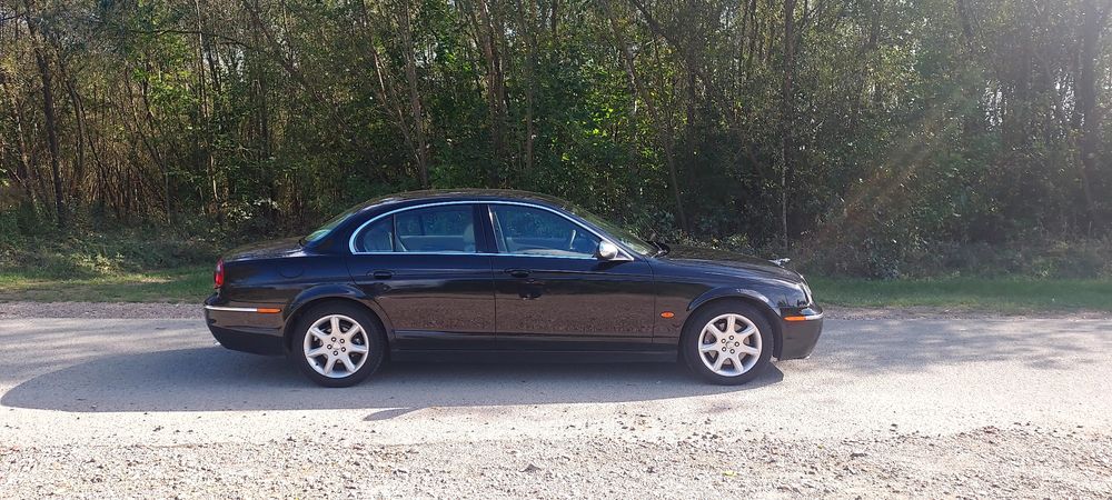 2006r Jaguar S type 2.7d Piękna czarna limuzyna