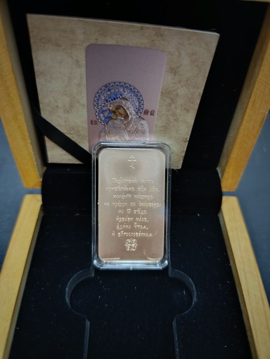 Інвестиційна колекційна унція СРІБЛА." Ікона Почаївської Божої Матері"