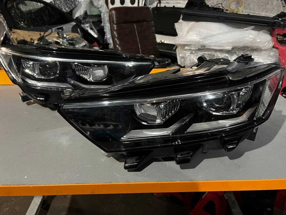 LED Фары T-roc Фонари трок Фара VW T-rok Оптика Фольксваген Т-рок