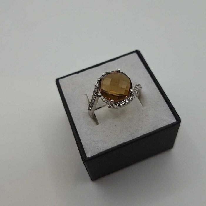 Pierścionek srebrny 4,50 g SPOKO LOMBARD BEŁCHATÓW skup srebra