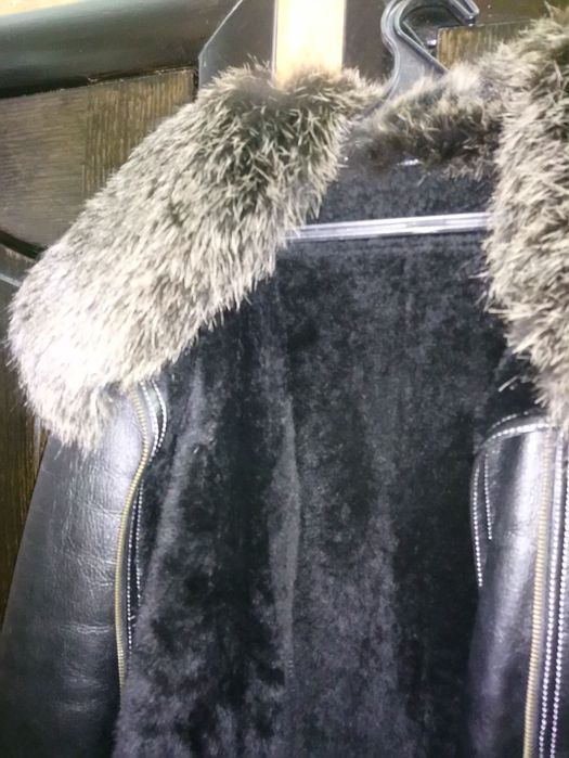 Натуральная совершенно новая женская дубленка