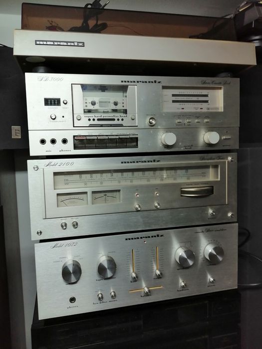 Aparelhagem marantz vintage